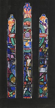 Evie Hone, Study for Stained Glass at Morgan O'Driscoll Art Auctions