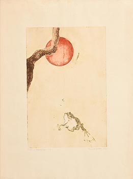 Patrick Hickey, Toad and Caterpillar (1979) at Morgan O'Driscoll Art Auctions