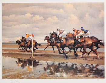 Peter Curling, Laytown Races at Morgan O'Driscoll Art Auctions