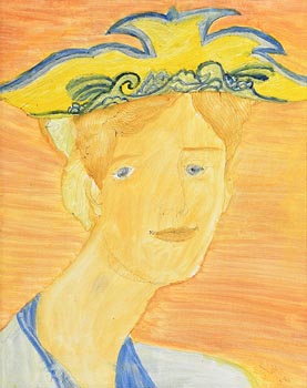 Piet Sluis, The Yellow Hat at Morgan O'Driscoll Art Auctions