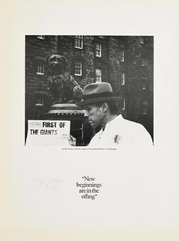 Joseph Beuys, New Beginnings are in the Offing at Morgan O'Driscoll Art Auctions