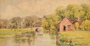 Mildred Anne Butler, By River Nore near Kilmurry at Morgan O'Driscoll Art Auctions
