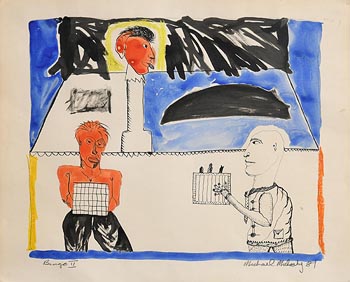 Michael Mulcahy, Bingo II (1981) at Morgan O'Driscoll Art Auctions