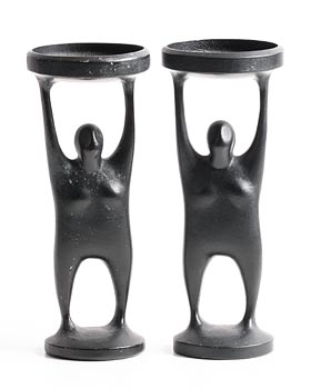 After Oisin Kelly, Pair of Candle Holders at Morgan O'Driscoll Art Auctions