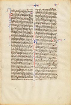 13th Century, Bible Calligraphy at Morgan O'Driscoll Art Auctions