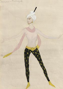 Doris Clare Zinkeisen, Dancer - Prologue at Morgan O'Driscoll Art Auctions