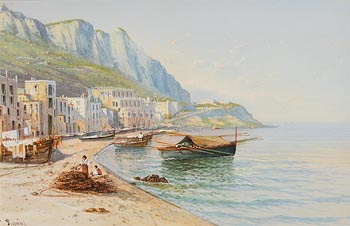Yves Gianni, Lake Garda at Morgan O'Driscoll Art Auctions