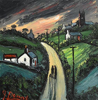 James Downie, Roadside Chat at Morgan O'Driscoll Art Auctions