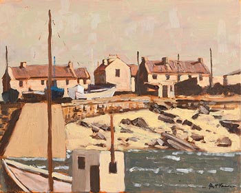 Alex McKenna (b.1943), Tory Island at Morgan O'Driscoll Art Auctions