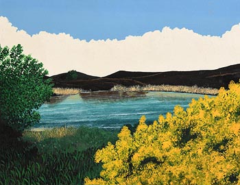 Denis Kelly, Gortin Lake (2003) at Morgan O'Driscoll Art Auctions