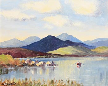 Tom McGoldrick, Fishing, Donegal at Morgan O'Driscoll Art Auctions