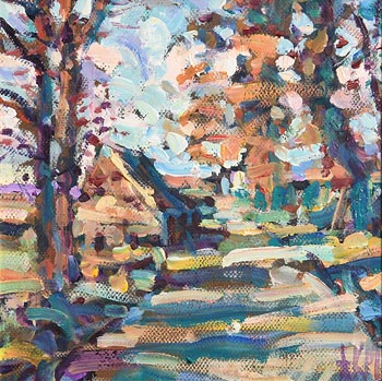 Arthur K. Maderson, October Sunshine Near Tallow at Morgan O'Driscoll Art Auctions