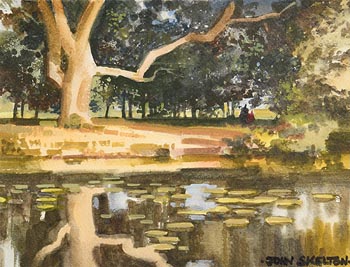 John Skelton, On the Riverbank at Morgan O'Driscoll Art Auctions