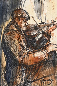 J.P. Rooney, The Fiddler at Morgan O'Driscoll Art Auctions