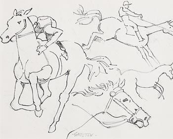 John Skelton, Horse Studies at Morgan O'Driscoll Art Auctions