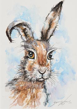 Andy Saunders, Hare at Morgan O'Driscoll Art Auctions