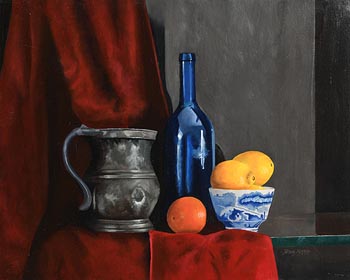 Peter Kotka, Still Life - Fruit and Vessels at Morgan O'Driscoll Art Auctions