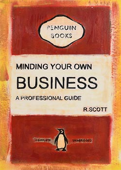 R. Scott, Minding Your Own Business at Morgan O'Driscoll Art Auctions