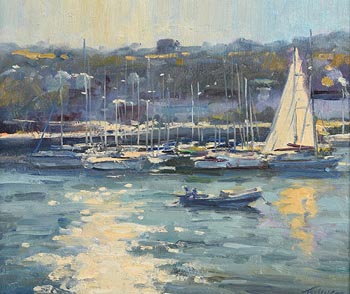 Norman Teeling, Yacht Club at Morgan O'Driscoll Art Auctions