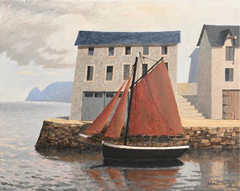 John McNulty, Full Sail (2018) at Morgan O'Driscoll Art Auctions
