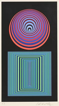 Victor Vasarely, Untitled at Morgan O'Driscoll Art Auctions