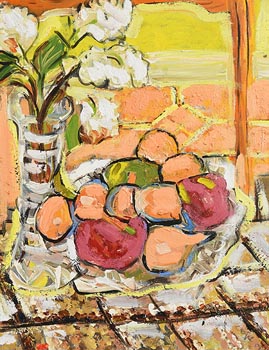 Elizabeth Cope, Apples and Pears (2008) at Morgan O'Driscoll Art Auctions