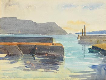 Mabel Young, Harbour on Achill Island at Morgan O'Driscoll Art Auctions