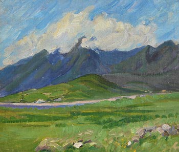 Estella Frances Solomons, Landscape at Morgan O'Driscoll Art Auctions