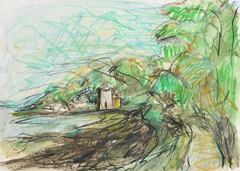 Nancy Wynne-Jones, Tower by the Sea at Morgan O'Driscoll Art Auctions