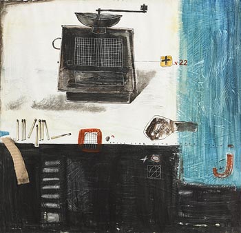 Ludmila Korol, Coffee Grinder at Morgan O'Driscoll Art Auctions