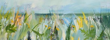 Paula McKinney, Summer Flowers on the Dunes at Morgan O'Driscoll Art Auctions