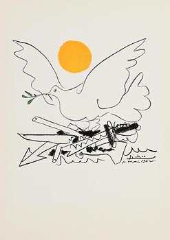 Pablo Picasso, Peace (1982) at Morgan O'Driscoll Art Auctions