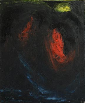Nick Robinson, Abstract Red (1968) at Morgan O'Driscoll Art Auctions
