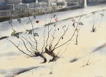 James Hall Flack, Winter Rose at Morgan O'Driscoll Art Auctions