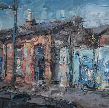 Aidan Bradley, North Strand Cottage (2008) at Morgan O'Driscoll Art Auctions
