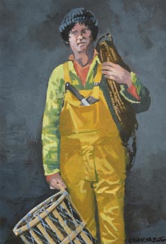 John Skelton, The Lobsterman at Morgan O'Driscoll Art Auctions