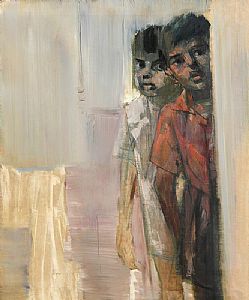 Robert Taylor Carson, Boys Playing Hide and Seek at Morgan O'Driscoll Art Auctions