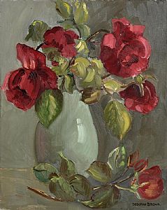 Deborah Brown, Flower Study at Morgan O'Driscoll Art Auctions