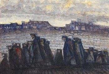 Colin Middleton, The Procession at Morgan O'Driscoll Art Auctions