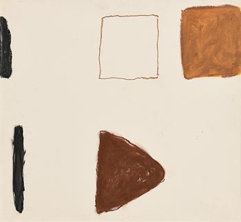 William Scott, Abstract Composition (1964) at Morgan O'Driscoll Art Auctions