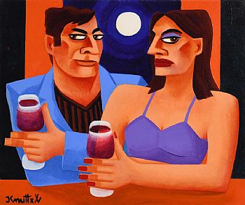 Graham Knuttel (1954-2023), The Couple at Morgan O'Driscoll Art Auctions
