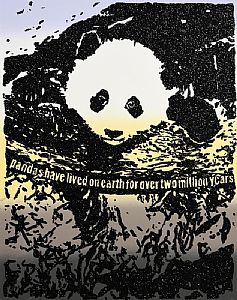 Rob Pruitt, Pandas Have Lived on Earth for Over Two Million Years (2019) at Morgan O'Driscoll Art Auctions