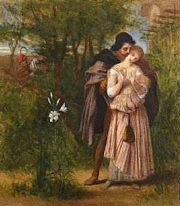 Sir Frederick William Burton, Faust and Marguerite at Morgan O'Driscoll Art Auctions