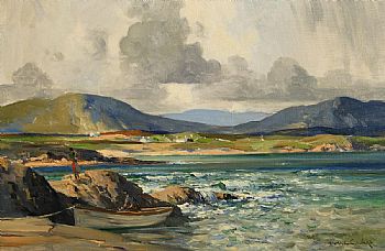 Maurice Canning Wilks, Breezy Day, Bunbeg, Co. Donegal at Morgan O'Driscoll Art Auctions