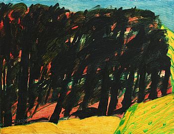 William Crozier, Collins's Field (1990) at Morgan O'Driscoll Art Auctions