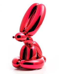 Jeff Koons, Balloon Rabbit (Red) (2017) at Morgan O'Driscoll Art Auctions