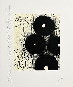 Donald Sultan, Morning Glories (1991) at Morgan O'Driscoll Art Auctions