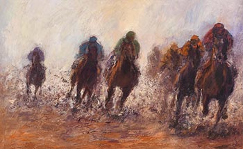 Ricardo Valbuena, Galloping Force (2006) at Morgan O'Driscoll Art Auctions