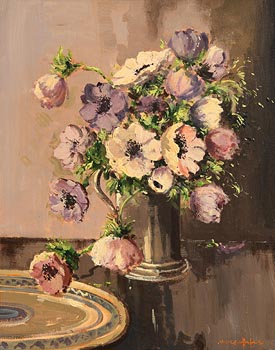 George Gillespie, Anemones at Morgan O'Driscoll Art Auctions