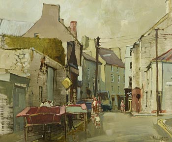 Cross Street, Galway (1979) at Morgan O'Driscoll Art Auctions